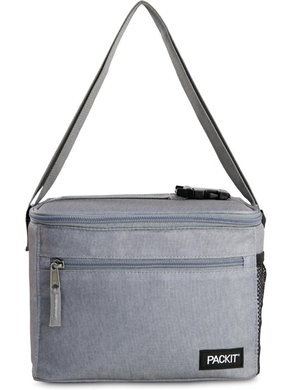 Freezable Lunch Cooler Bag - Gray Fog, Insulated, Portable, Perfect for Work